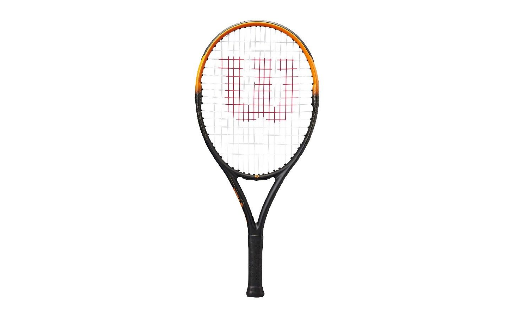 Wilson Kinder Burn Spin Junior 24 Tennisschläger schwarz- orange