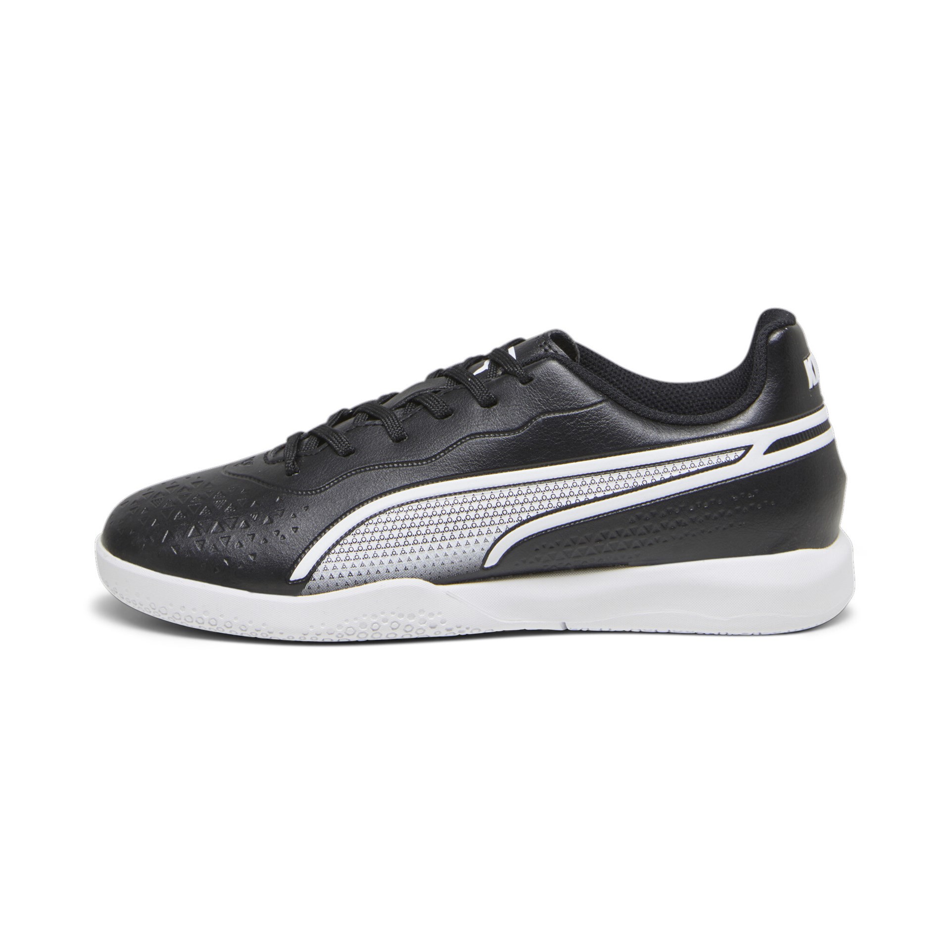 Puma Kinder King Match IT Fußballschuh Hallenschuh schwarz-weiß