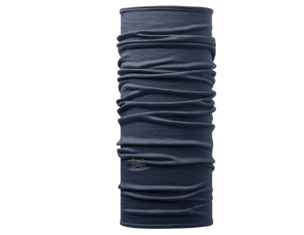 Buff Funktionstuch Merino Wool denim
