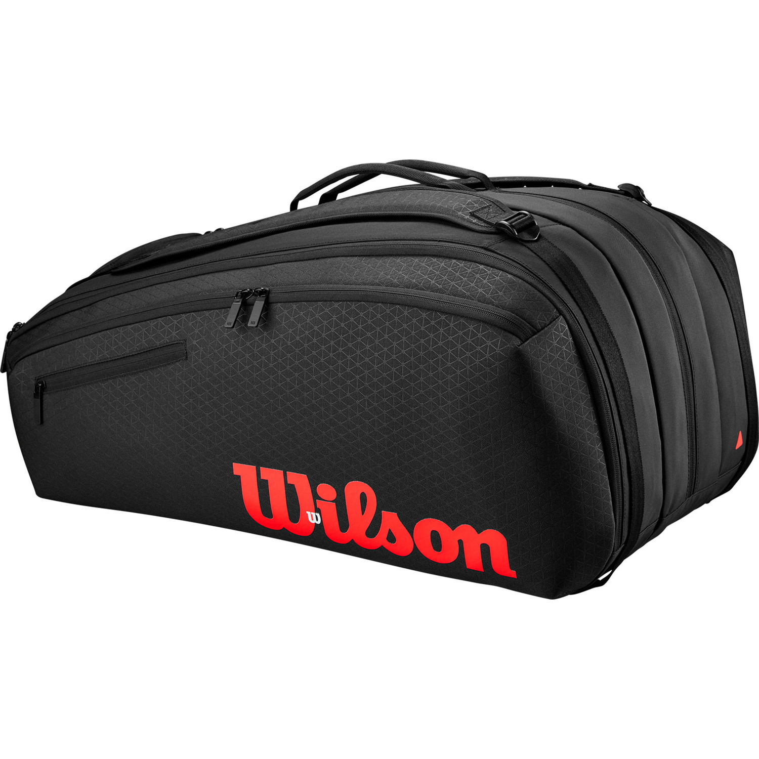 Wilson Clash V3 15PK Raquet Bag Tennisstasche schwarz rot