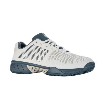 K-Swiss Herren Express Light 3 HB Sandplatz Tennisschuh weiß-dunkelblau