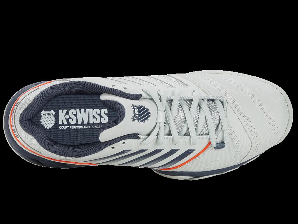 K-Swiss Herren Bigshot Light 4 Carpet Tennisschuh weiß-metallblau