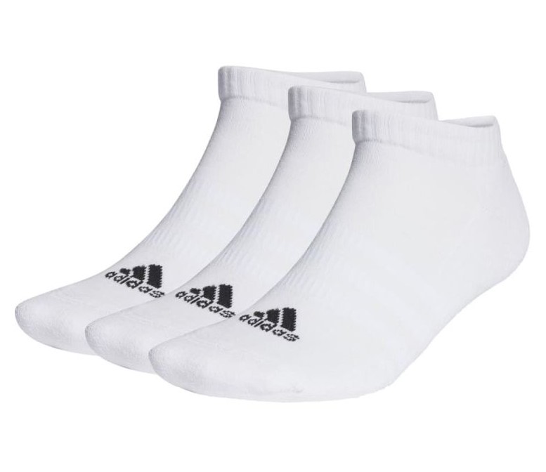 Adidas Unisex T SPW LOW 3er Pack Socken Sneaker Socken weiß M