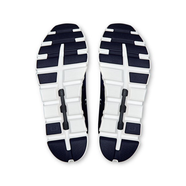 ON Herren Cloud 6 Laufschuh/ Freizeitschuh dunkelblau, weiß