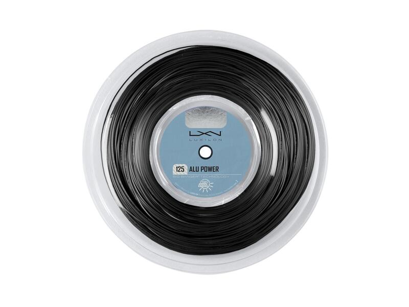 Luxilon Alu Power 200m Saitenrolle schwarz 1,25mm