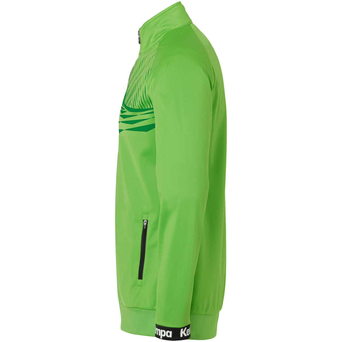 Kempa Kinder Wave 26 Poly Jacke hope grün