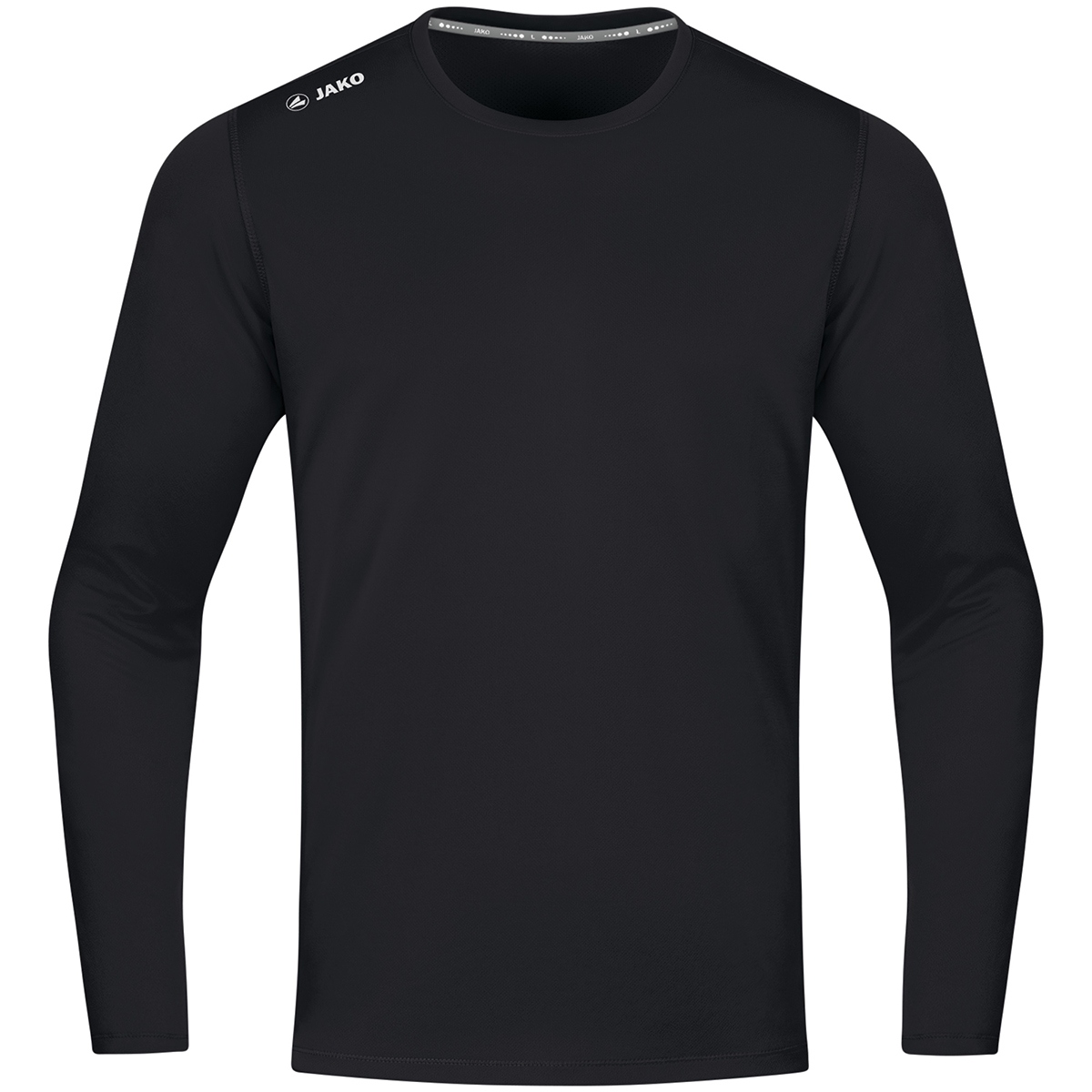 Jako Herren Run 2.0 Longsleeve Langarmshirt schwarz XL
