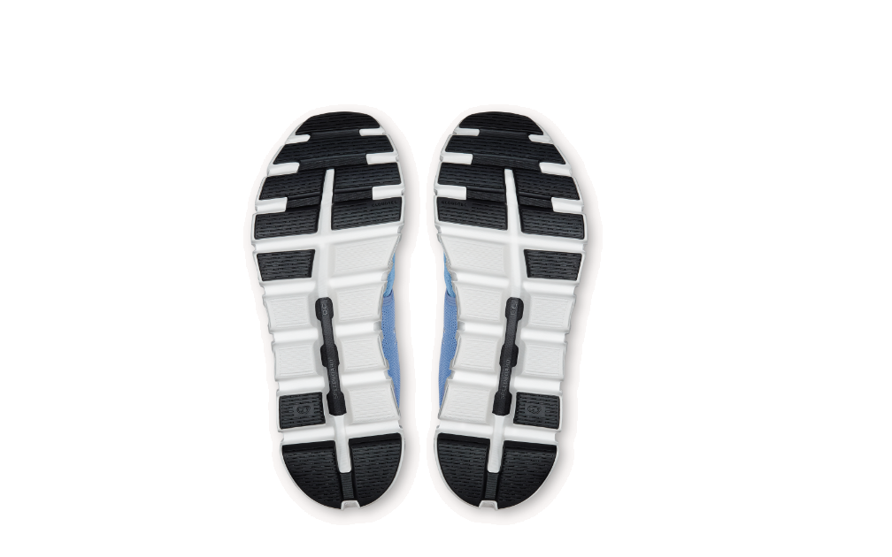 ON Damen Cloud 6 Laufschuh Freizeitschuh blau weiß 41