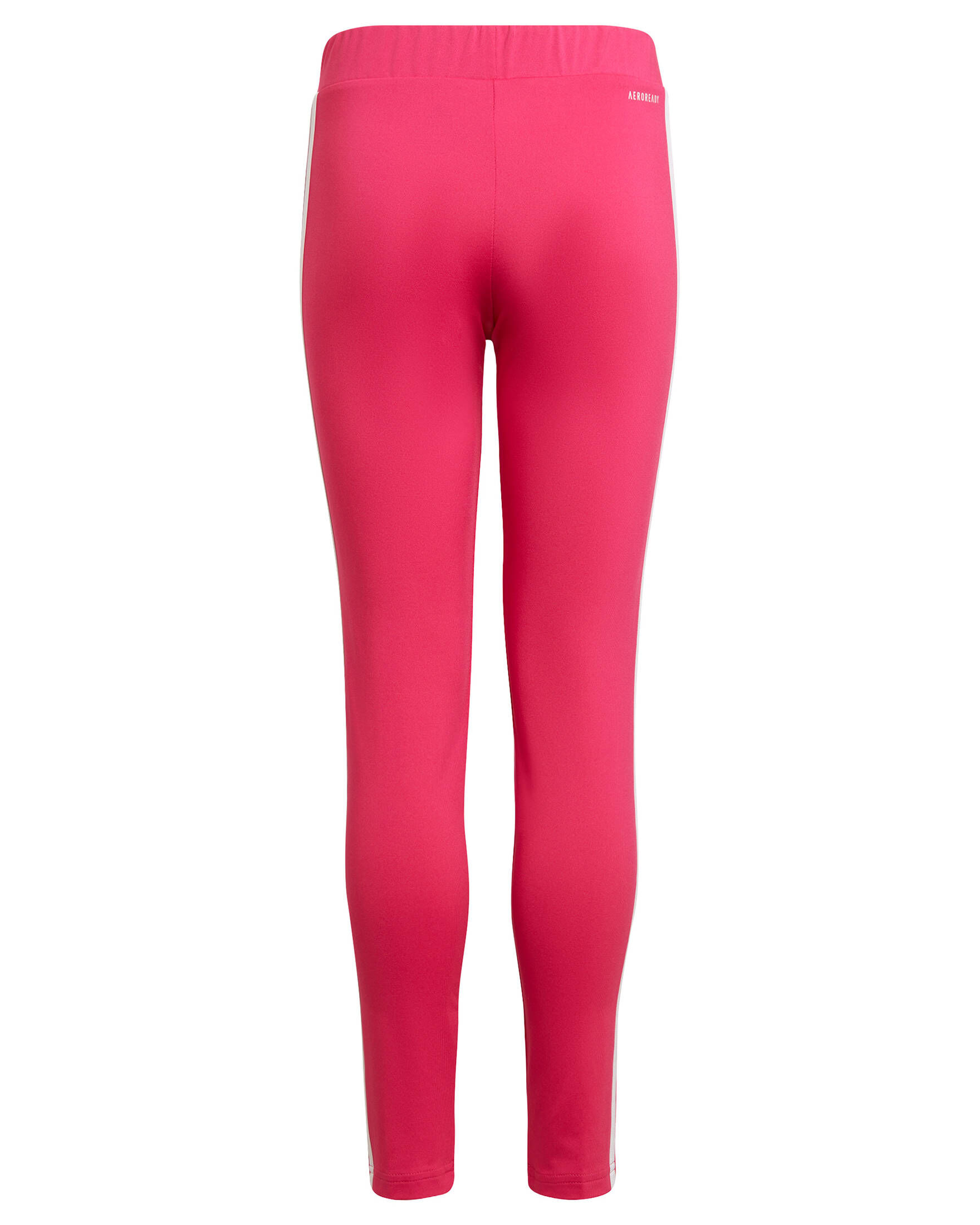 Adidas Mädchen 3 Streifen Leggings Tight pink-weiß 164