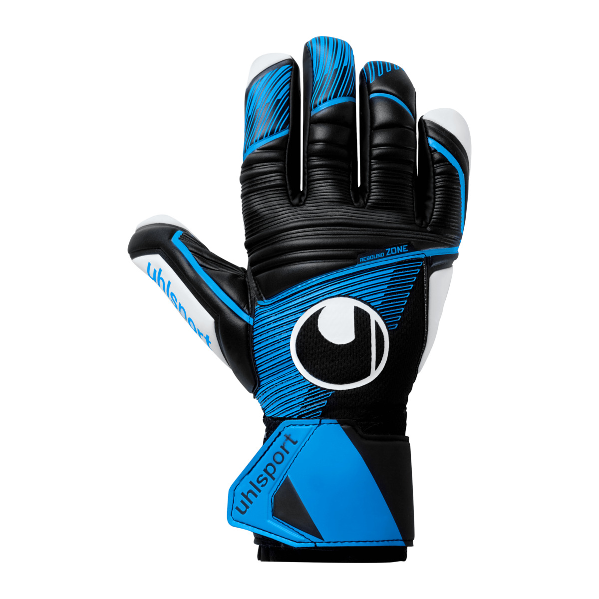 Uhlsport Soft HN Competition Torwarthandschuhe schwarz  blau weiß 11