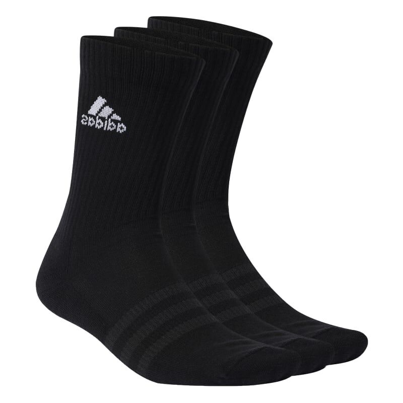 Adidas Cushioned Sportswear Crew Sportsocken 3er Pack schwarz XL