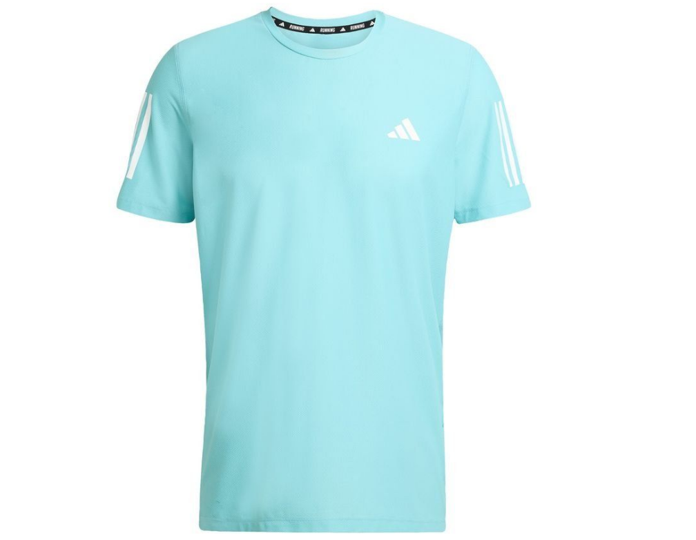 Adidas Herren Own the Run T- Shirt Trainingsshirt blau XL