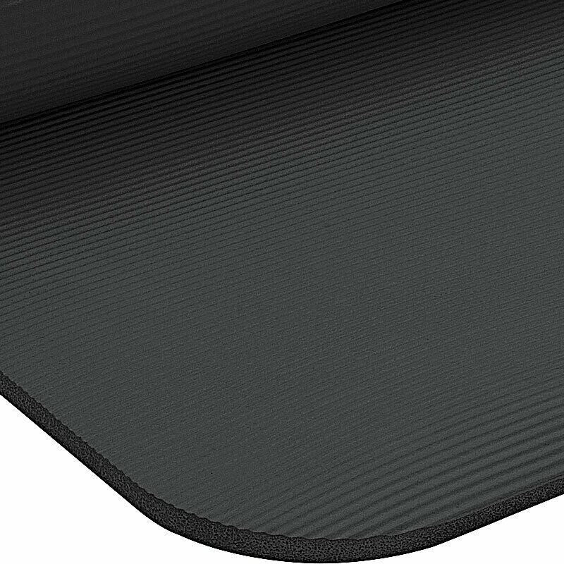 V3Tec Soft Gymnastikmatte schwarz (185x60x1.5cm)
