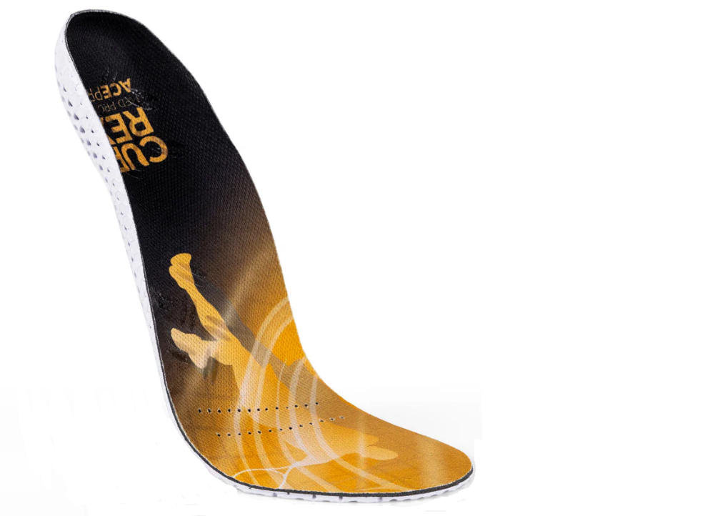 Currex Ace Pro Tennis Einlegesohle med gelb XS 34.5-36.5