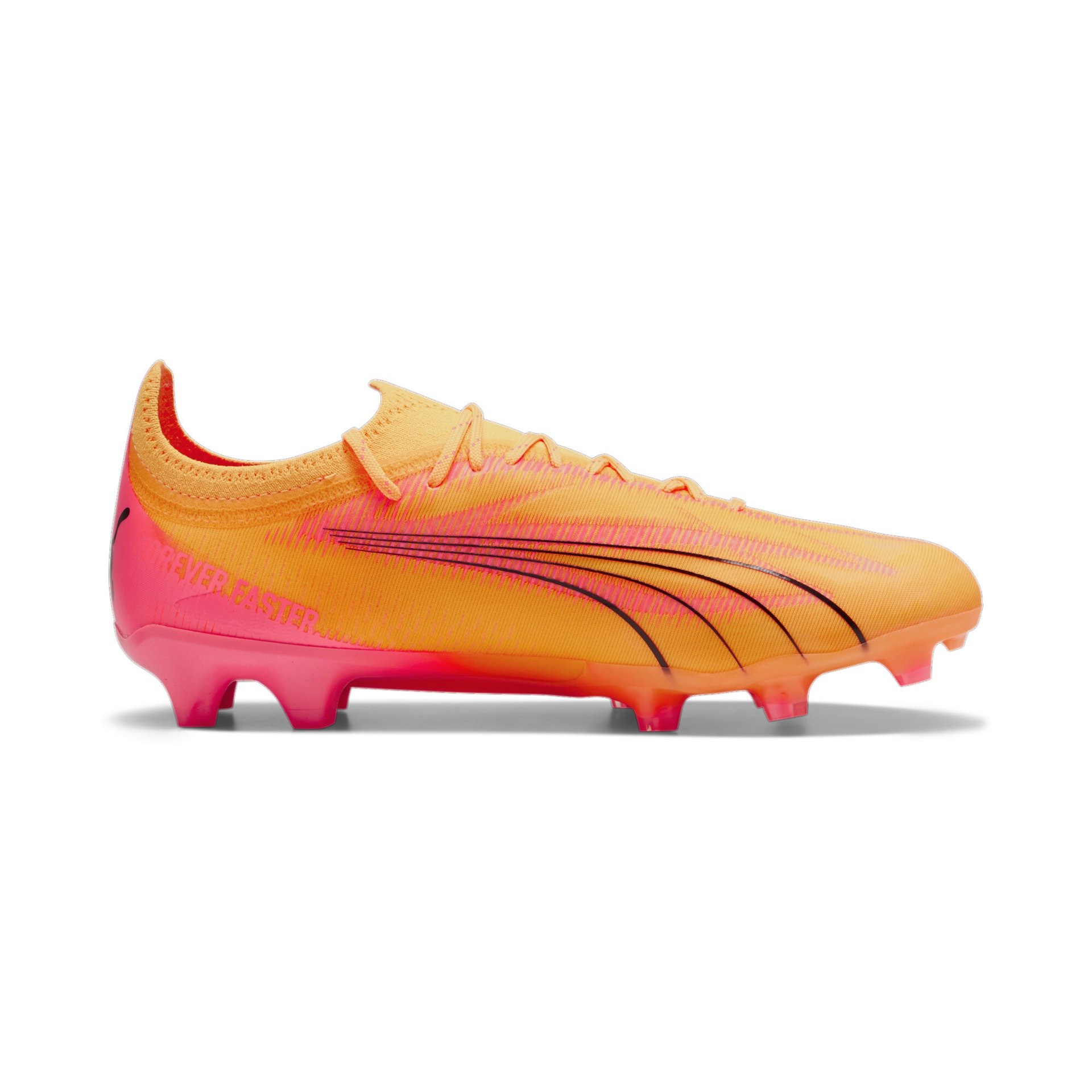 Puma Herren Ultra Ultimate FG/AG Fußballschuh gelb-schwarz-pink 46
