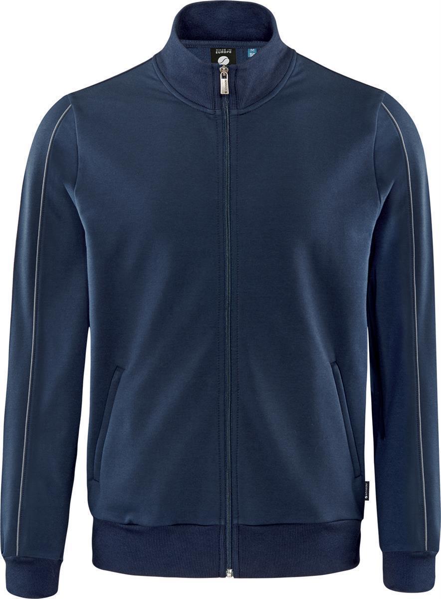 schneider sportswear Herren MICKM Sweatjacke Freizeitjacke blau 56