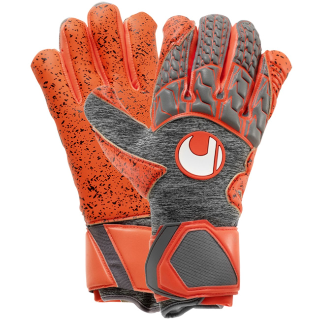 Uhlsport Torwarthandschuh Aerored Supergrip grau-rot Uhlsport Torwarthandschuh Aerored Supergrip grau-rot