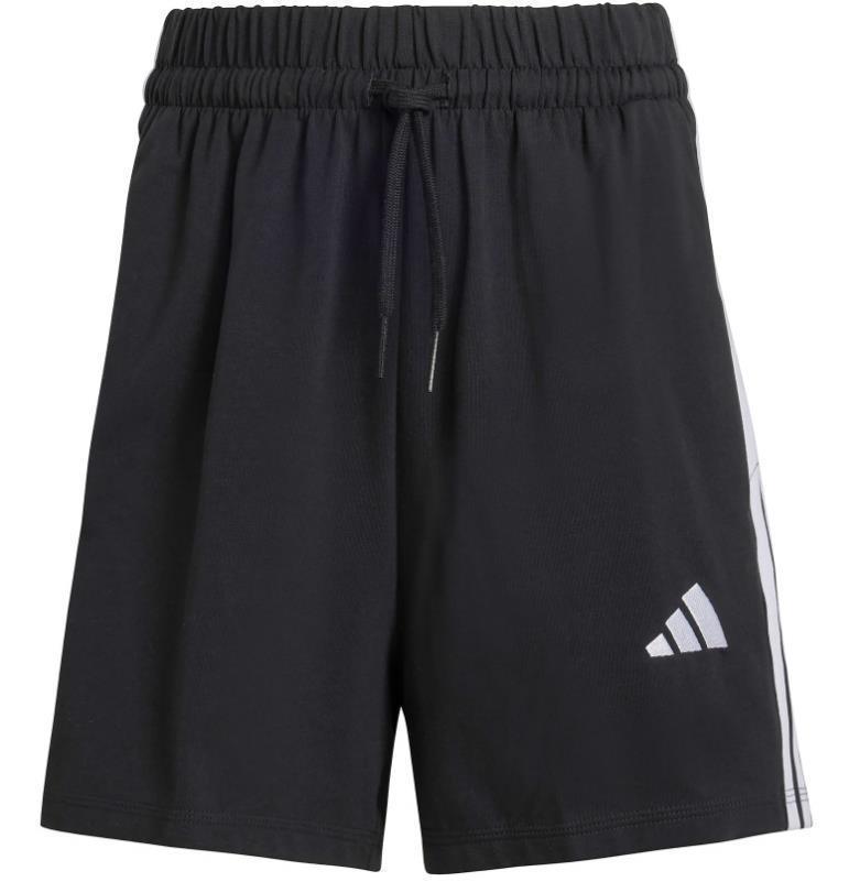 Adidas Damen Essentials 3-Streifen Shorts Trainingsshorts schwarz weiß L