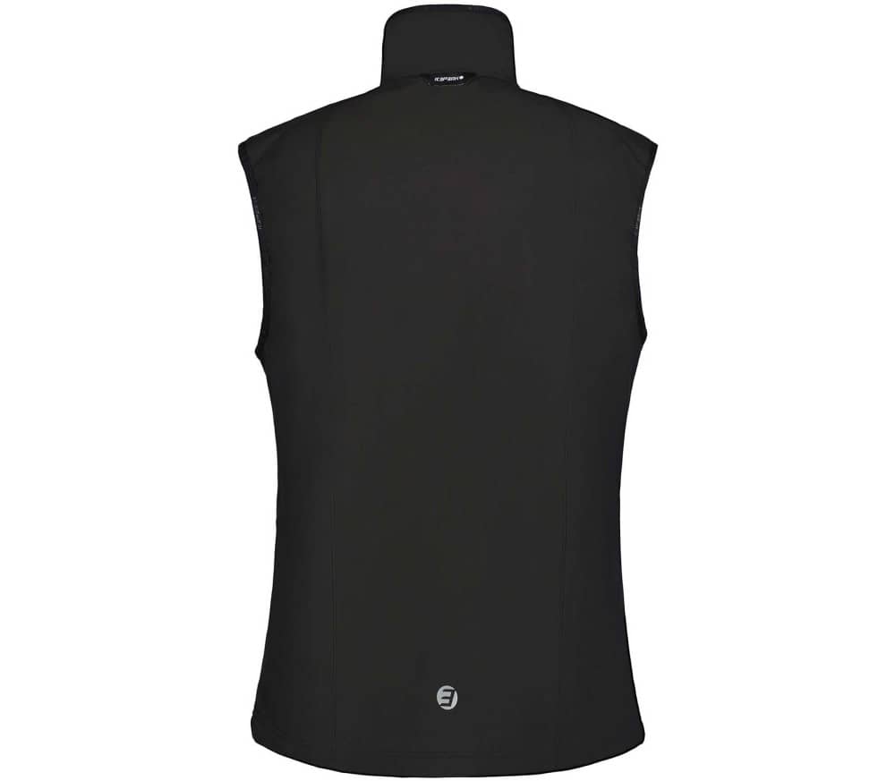 Icepeak Herren Bogata Softshellweste Funktionsweste schwarz 56