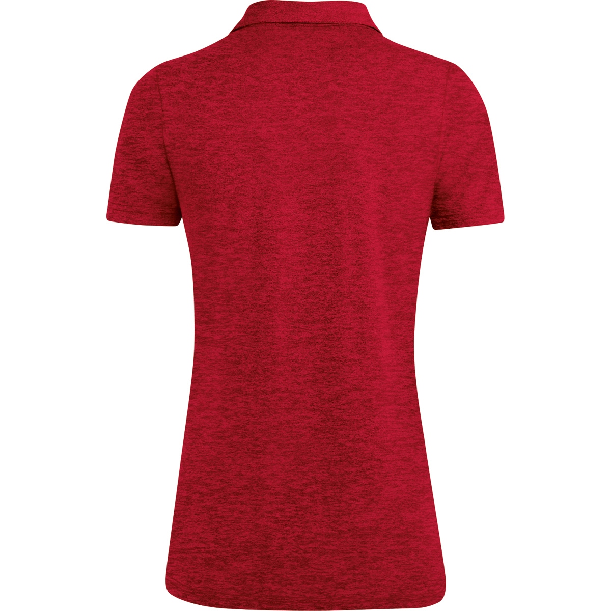 Jako Damen Premium Basics Poloshirt rot meliert 40