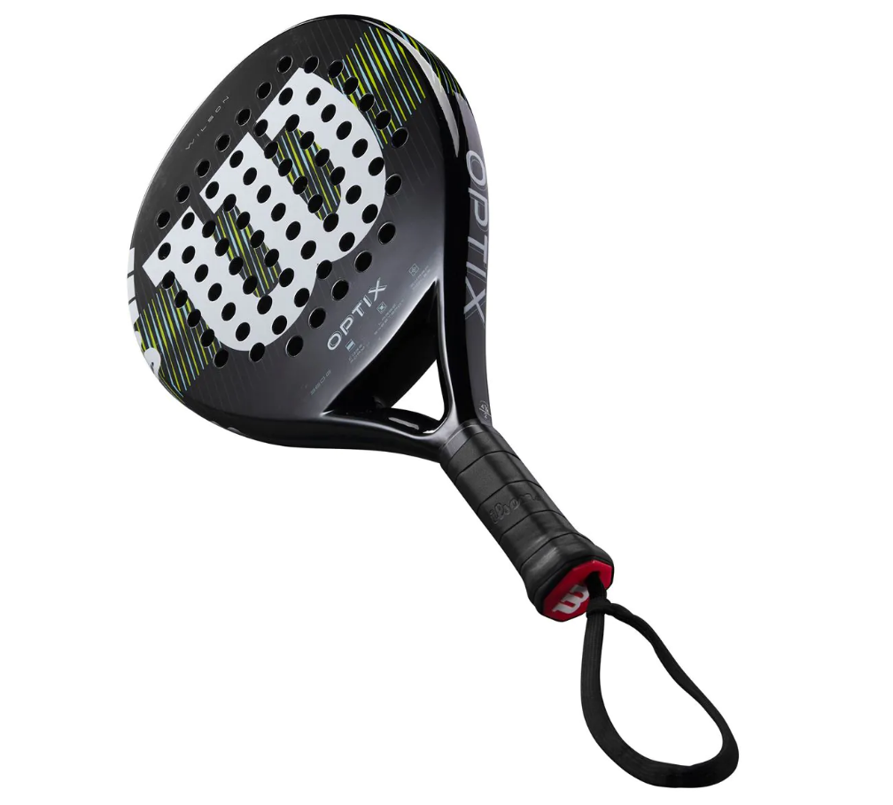 Wilson Optix V1 Padelschläger schwarz Wilson Optix V1 Padelschläger schwarz