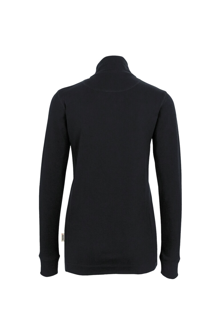 Hakro Damen Interlockjacke Freizeitjacke schwarz L