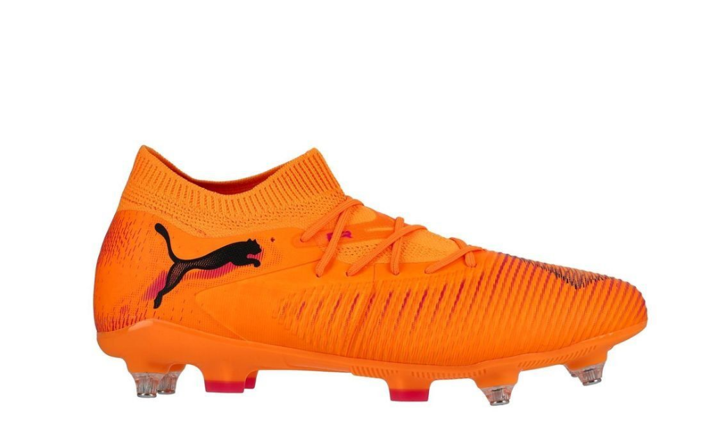 Puma Herren Future 8 Match MXSG Fußballschuh orange schwarz 46