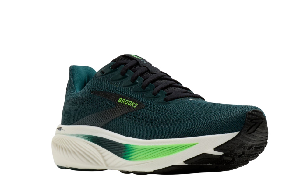 Brooks Herren Ghost 17 Laufschuh neutraler Laufschuh petrol weiß 48,5