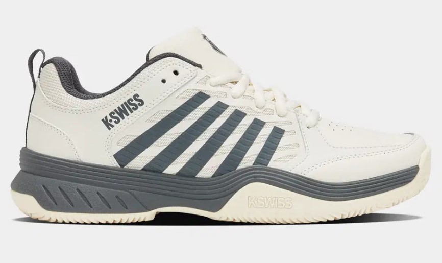 K-Swiss Herren Court Express 2 Clay Tennisschuh/Sandplatzschuh weiß-anthrazit 47