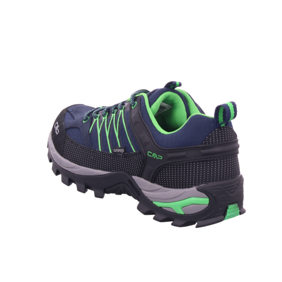 CMP Herren Rigel Low Trekkingschuh Wandershuh Outdoorschuh schwarz-dunkelblau-grün 45