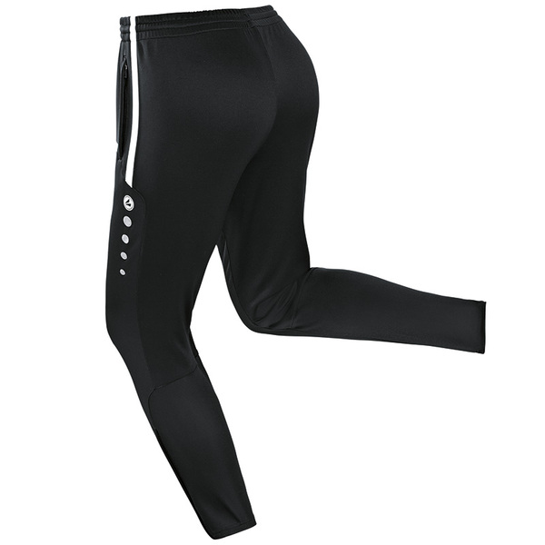 Jako Herren Active Trainingshose Sporthose schwarz-weiß XXL