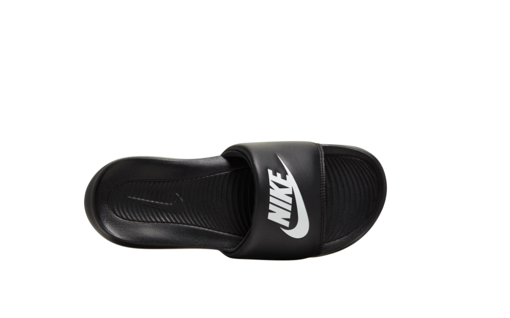 Nike Damen Victori One Badelatschen Badeschuhe schwarz-weiß 40.5