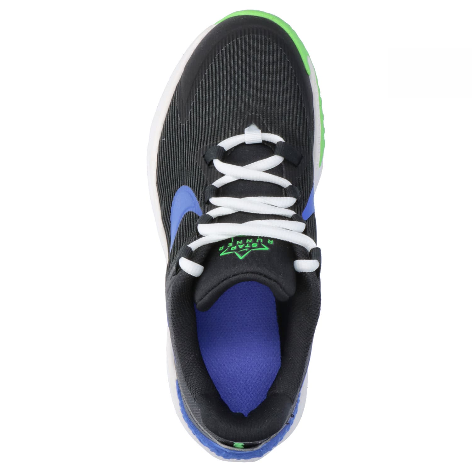 Nike Kinder Star Runner 4 Laufschuh Sportschuh schwarz-blau-weiß