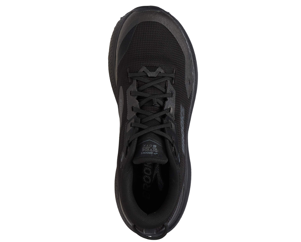 Brooks Herren Divide 6 GTX Laufschuh wasserdichter Laufschuh schwarz 42