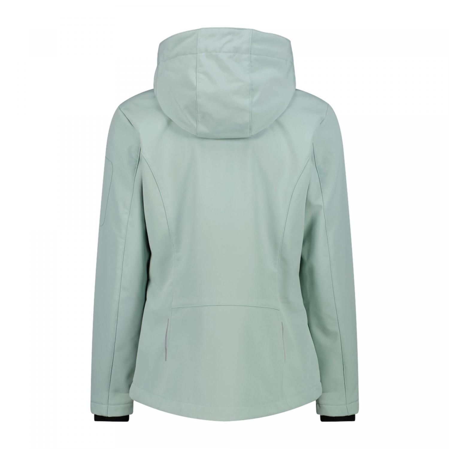 CMP Damen DET Hood Jacke Outdoorjacke blau-grau 46