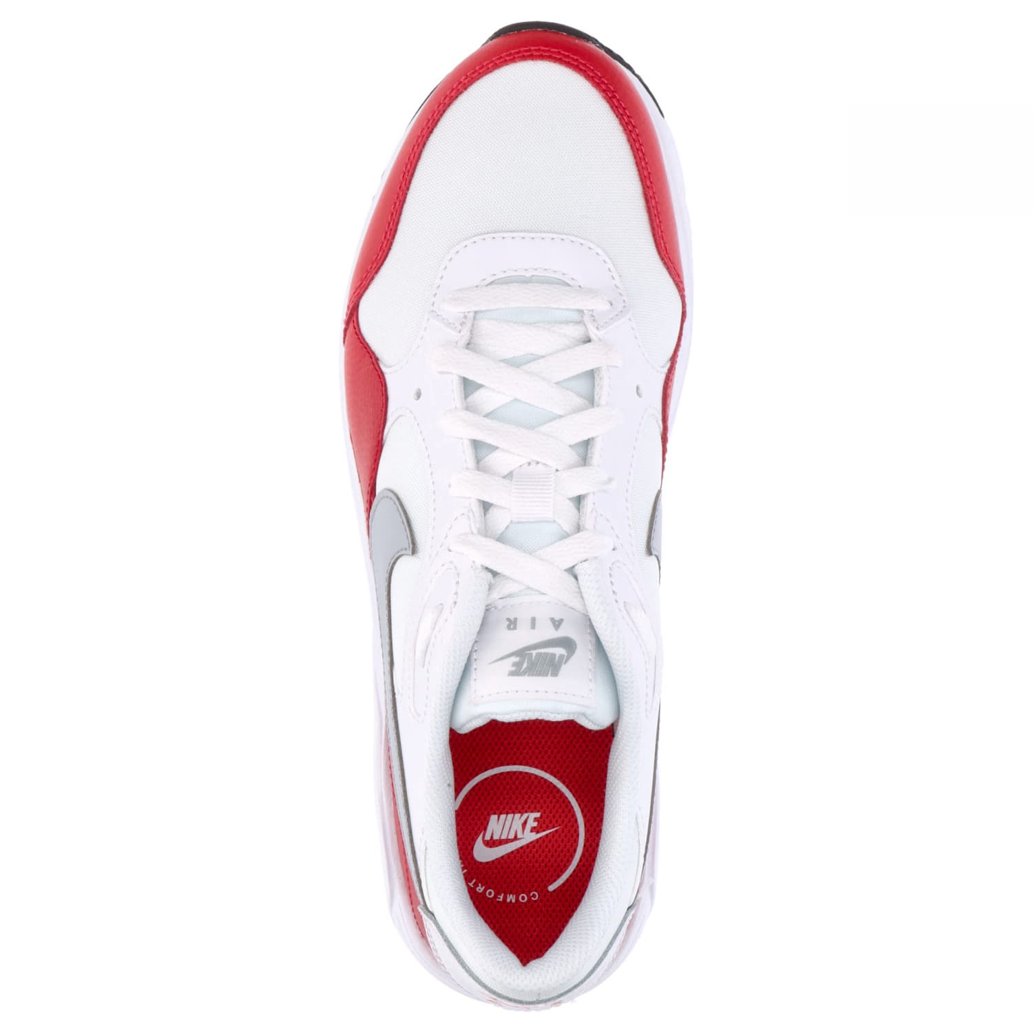 Nike Herren Air Max SC Sneaker Freizeitschuh weiß-rot-grau