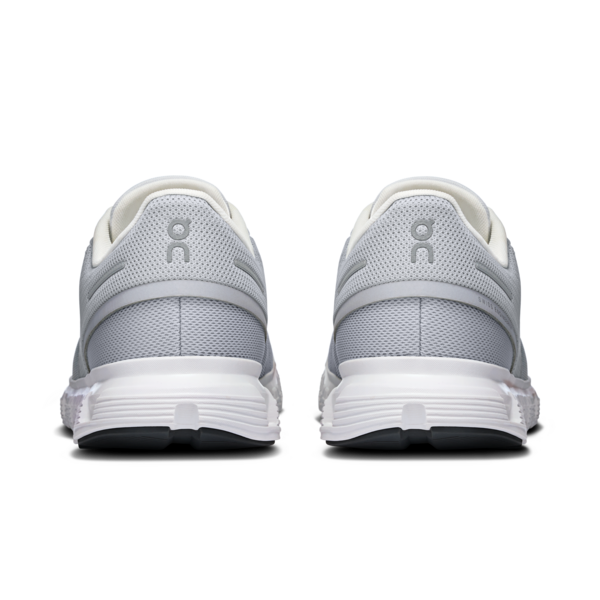 ON Damen Cloud 6 Laufschuh/ Freizeitschuh grau, weiß