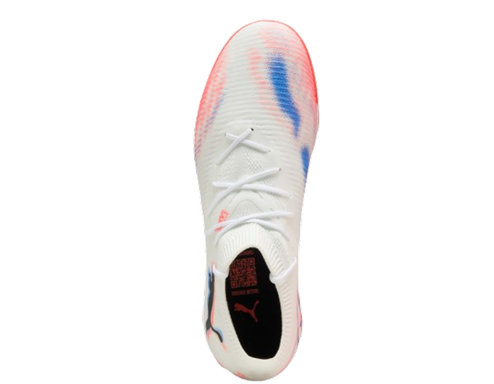 Puma Herren Future Match 8 IT Fußballschuh Hallenschuh weiß 47