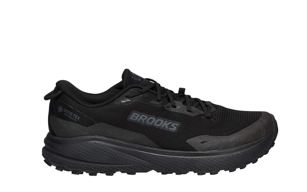 Brooks Herren Divide 6 GTX Laufschuh wasserdichter Laufschuh schwarz 46,5