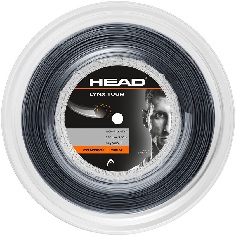 Head Lynx Tour 200m Saitenrolle schwarz