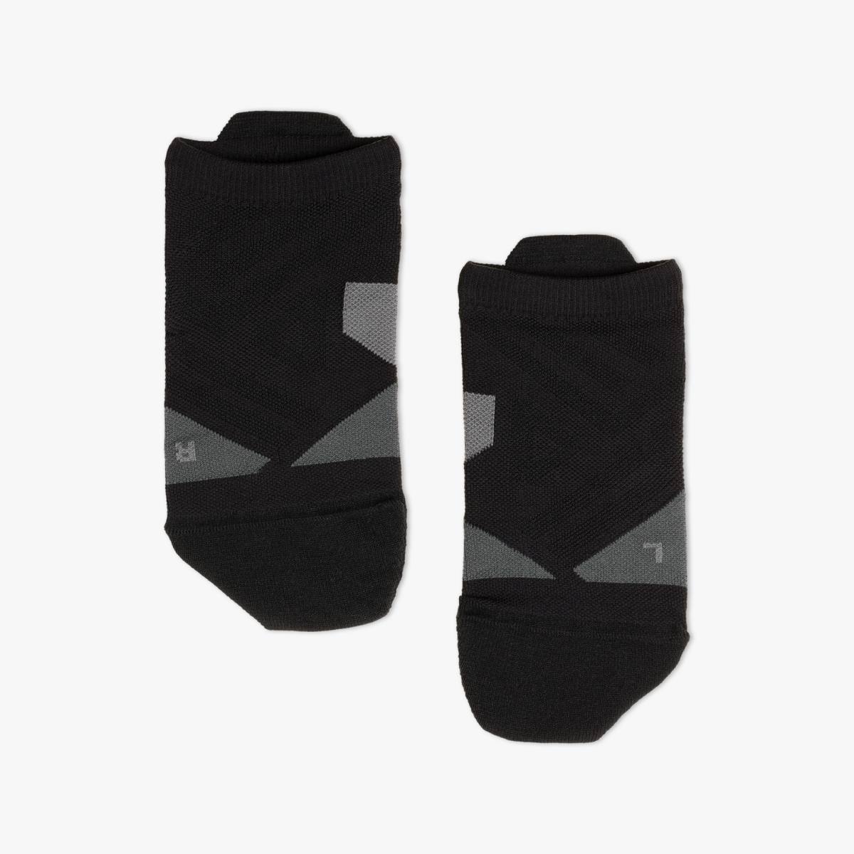 ON Damen Low Sock Laufsocken Sportsocken black-shadow L 40-41