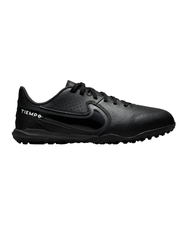 Nike Kinder Tiempo Legend 9 TF Fußballschuh schwarz 38.5