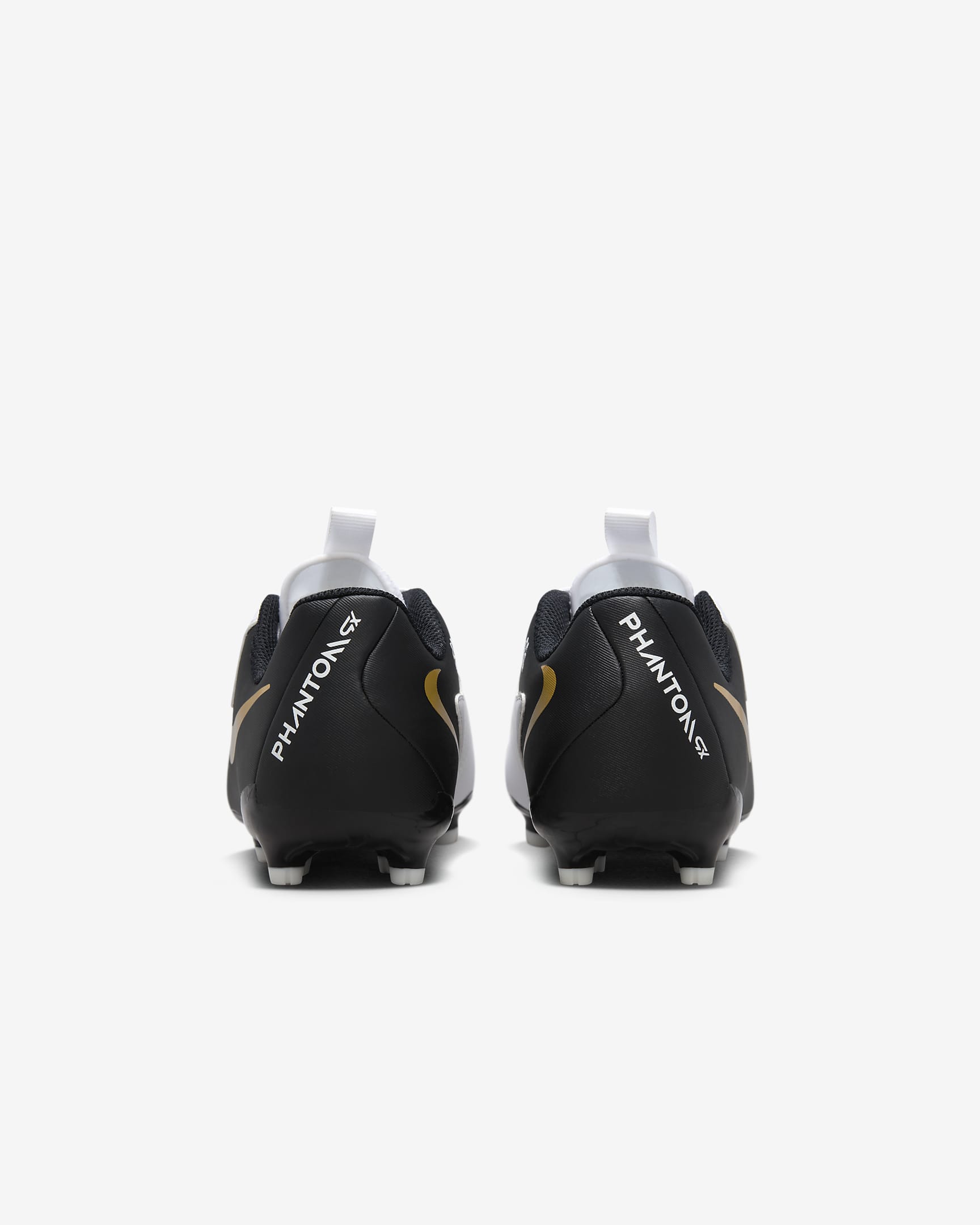Nike Kinder Phantom GX II Academy Fußballschuh schwarz-weiß