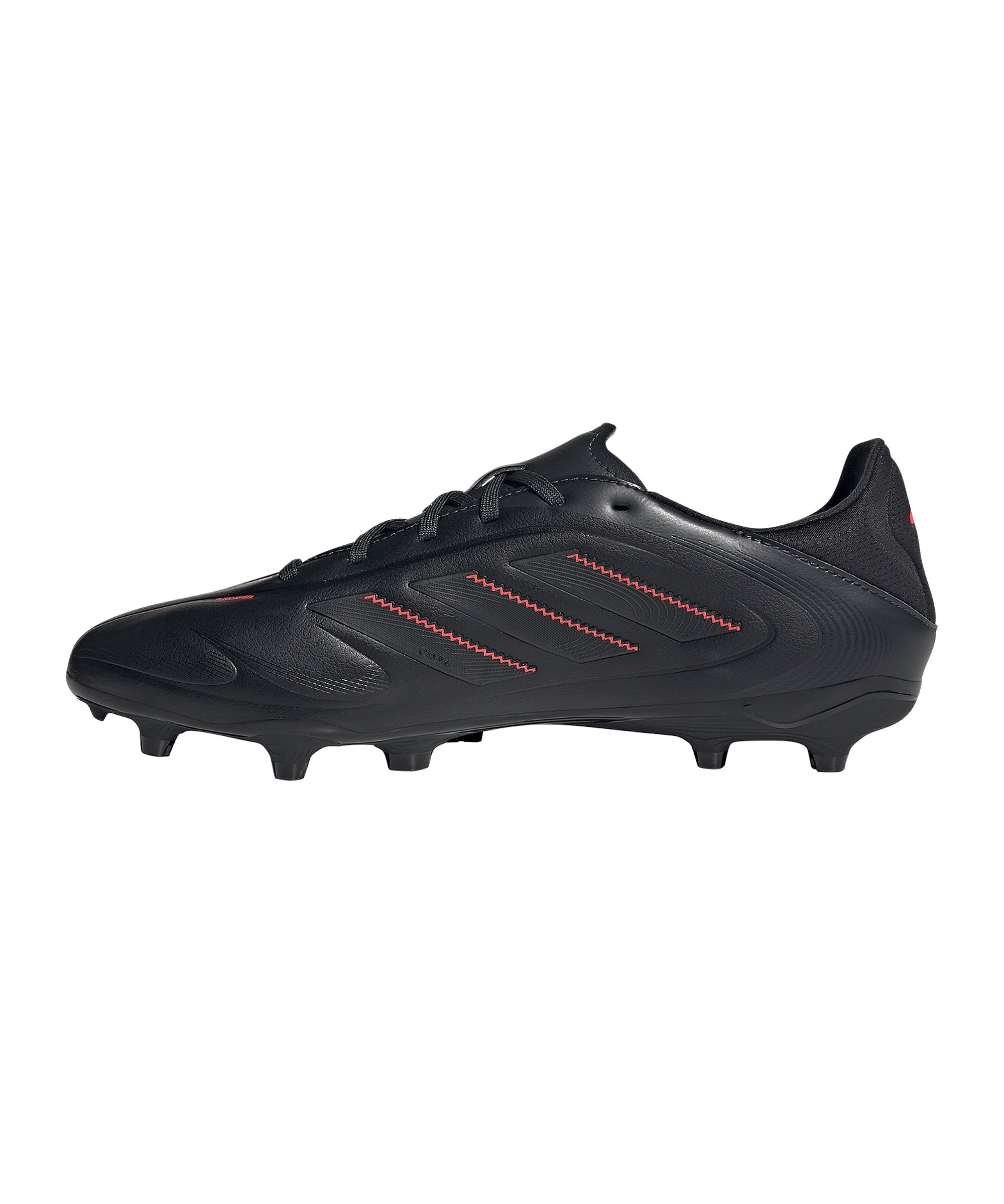 Adidas Herren Copa Pure III League FG/MG Fußballschuh schwarz, rot