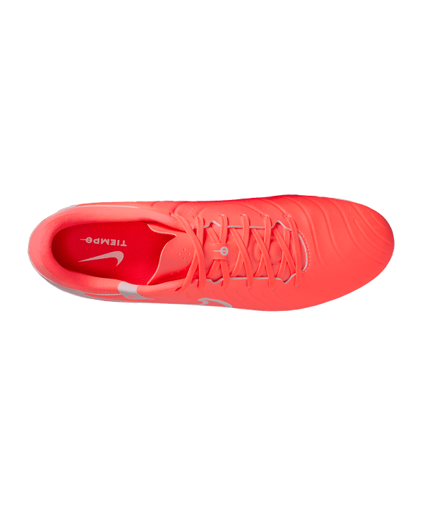 Nike Herren Tiempo Legend 10 Academy Fußballschuh FG/MG neon coral, weiß