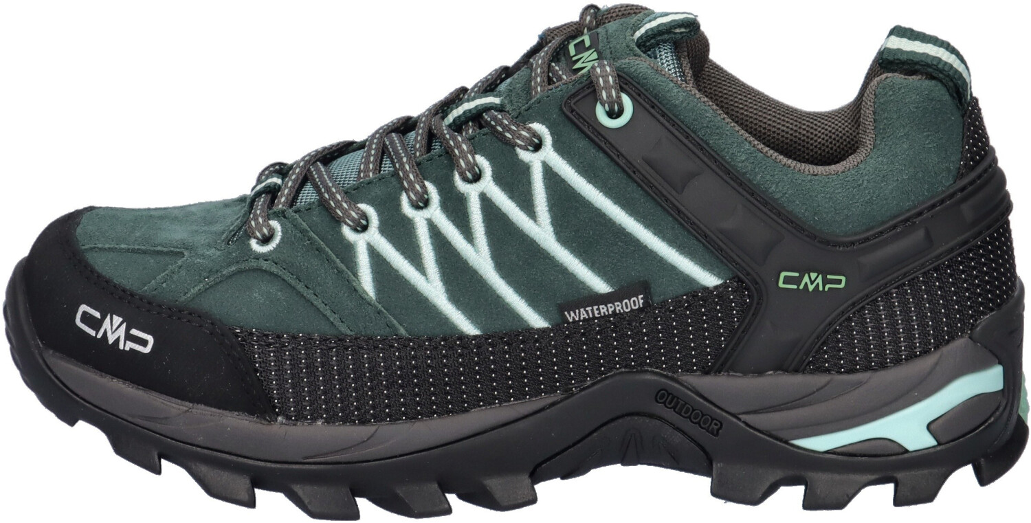CMP Damen Rigel Low WP Trekkingschuh grün-schwarz 42