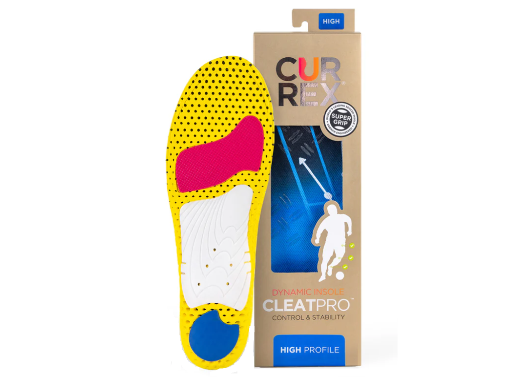 Currex Cleat Pro Fußball Einlegesohle high blau L 42-44