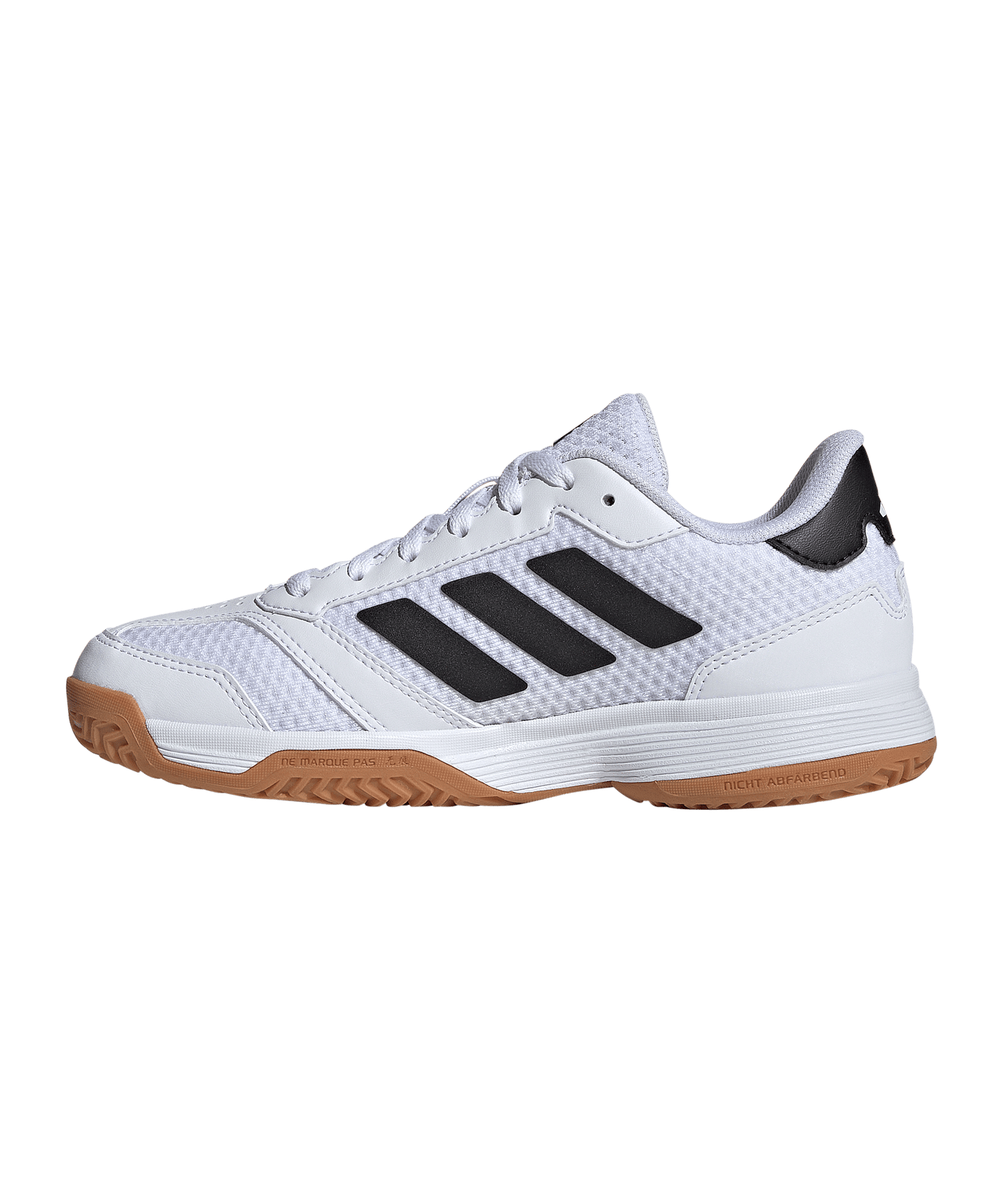 Adidas Kinder Ligra 8 Sportschuh Hallenschuh weiß schwarz