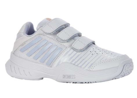 K-Swiss Kinder Court Express Strap Omni All Court Tennisschuh weiß-hellblau