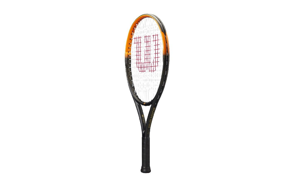 Wilson Kinder Burn Spin Junior 24 Tennisschläger schwarz- orange